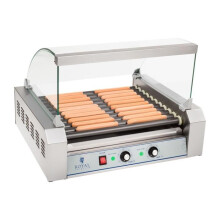 Apparecchio professionale per hot dog in teflon 20 salsicce 2.200 watt 3614097