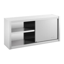 Armário de parede em inox alta de cozinha armário de armazenamento profissional - 120 x 45 cm 14_0000465