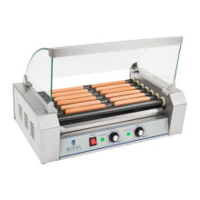 Apparecchio macchina per hot dog professionale teflon 12 salsicce 1.400 watt 3614091