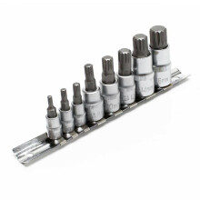 XZN dopset met meerdere tanden 8 stuks M4-M16 dop sleutels gereedschap kit 16_0002591