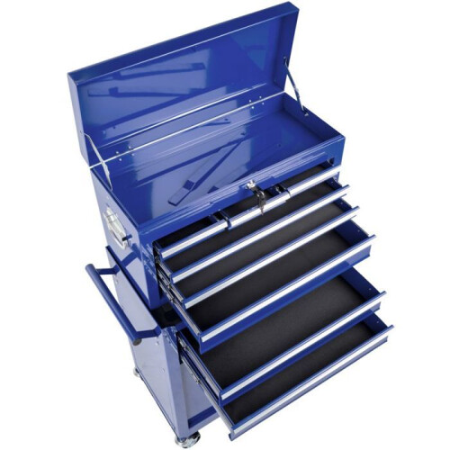 Servante d'atelier 8 tiroirs bleu 3408116 1