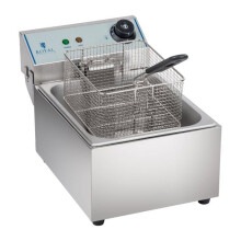 RVS friteuse 1 bak 10 liter met afneembare ketel professioneel 3614005