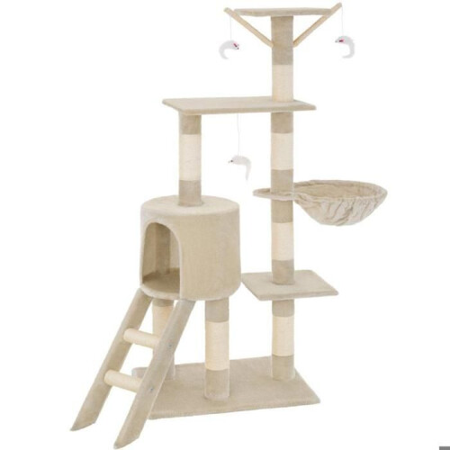Kattenboom 142 cm beige 3708072