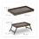 Tableta de cama de bambú 50 cm madera marrón 13_0002746 1