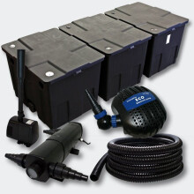Kit: Filtración de Piscina 90000l 36 Watts Estabilizador UV Bomba Fuente 4216461