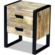 Mesa de noite, cabeceira, cômoda, armário, móvel auxiliar de quarto com 2 gavetas 43 x 33