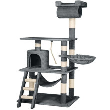 Árvore para Gato 141 cm cinza 3708128
