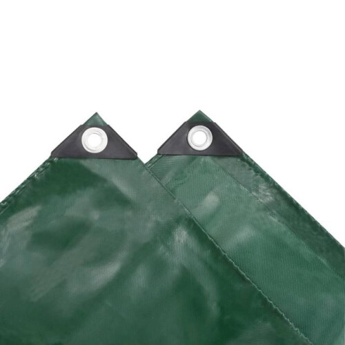 Bâche polyvalente et résistante 650 g / m² 1,5 x 20 m vert 02_0002186 2