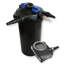 Drukfilterset voor vijver 30000 liter UVC sterilisator 18 watt pomp 487 16_0000889