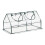 Châssis de jardim com 2 janelas em aço e PVC 120 x 60 x 60 1