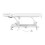 Professionele massagetafel metalen frame PU-wit 14_0003631 3