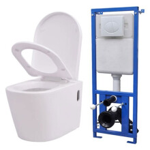 Wandtoilet met verborgen reservoir keramiek badkamer toilet wit 02_0003566