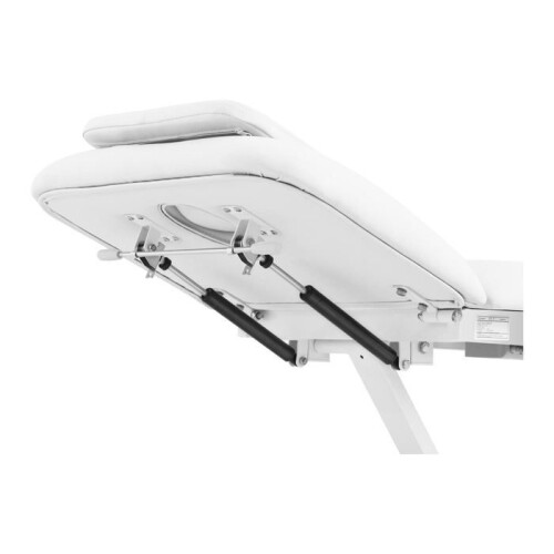 Professionele massagetafel metalen frame PU-wit 14_0003631 1