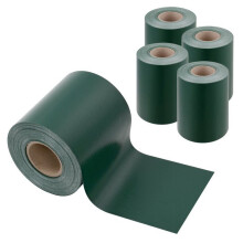Lot de 4 bandes de brise-vue PVC 140 m x 19 cm 26,6 m² vert
