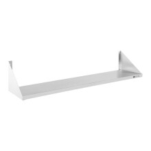 Estante de parede profissional 30 x 120 cm aço inoxidável 14_0001560