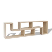 Mobile TV buffet design pratico doppio a forma di L in rovere 2502055