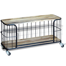 Móvel de TV buffet design prático 100 cm madeira de mangue massivo 2502260