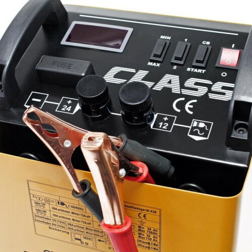 Chargeur de batterie - HELLOSHOP26 - Rapide 12V/24V - Professionnel - Mobile - Multicolore 2