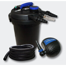 Kit di Filtrazione a Pressione 10000l 11 Watt UVC Sterilizzatore Pompa Tubo 4216452