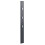 Perchero de pared para ropa con ganchos, panel de 170 cm, gris 03_0002144 1