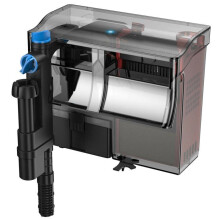 Filtro suspensu hang on filtro 500litros por hora aquário UVC 5 watts 16_0002413
