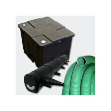 Kit de Filtragem de Lago 12000l Esterilizador UVC 72 Watts 5m Mangueira 4216491