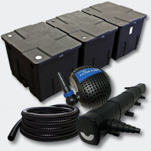 Kit: Filtração de Tanque 90000l 72 Watts UVC Esterilizadora Bomba Mangueira 4216468