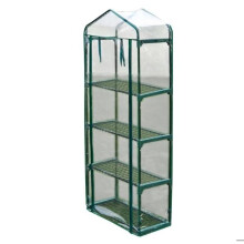 Estufa de jardim 160 cm jardinagem plástico verde 1602009/2