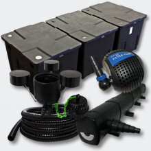 Kit: Filtração de Tanque 90000l 72 Watts Esterilizador UVC Bomba Skimmer 4216467