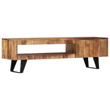 Mobile TV buffet tv televisione design pratico 140 cm legno massello di sesham 2502073