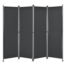 Brise-vue Ă 4 panneaux polyester 215 x 170 cm noir 03_0006553