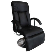 Poltrona massaggiante comfort rilassante massaggio nero 1702006