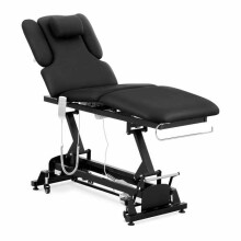 Mesa de masaje profesional eléctrica lit de masaje mesa de cuidado kine 2 motores 200 kg negra