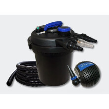 Kit de Filtragem a Pressão 6000l Esterilizador UVC 11 Watts Bomba Mangueira 4216180/2