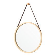 Miroir mural avec cadre en bambou 35 cm 03_0007893