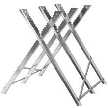 Caballete de sierra para troncos de madera, sierra 3 soportes 84 cm 3408031