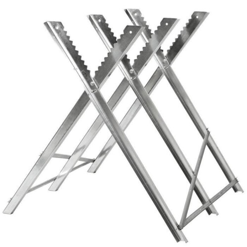 Sägebock für Holzscheite mit 3 Stützen 84 cm 3408031