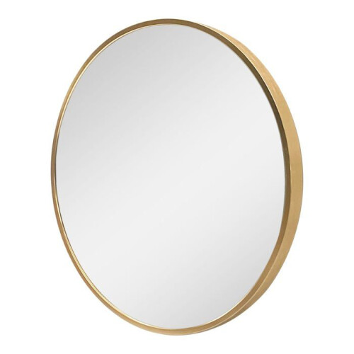 Miroir mural rond diamètre 60 cm doré 03_0007921