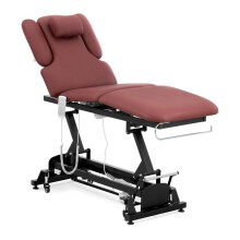 Massagetisch - 3 Motoren - 250 kg - schwarz rot vin 14_0007760