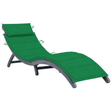 Transat chaise longue - Acacia - 190 cm - Resistente a la intemperie - Plegable - Cómodo