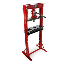 Presse hydraulique - HELLOSHOP26 - 12 tonnes - Acier massif - Dimensions 133x51x56 cm - Multifonctionnelle