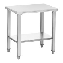 Tafel voor friteuse 62 x 42 cm roestvrij staal 14_0003728