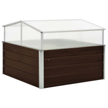 Estufa 100 x 100 x 85 cm aço galvanizado marrom 02_0001738