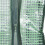 Serre avec étagères blanches 143x215x195 cm 19_0000968 4