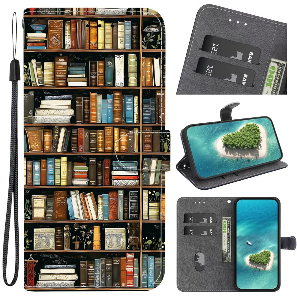 Phone Case For Nokia C12 Magnetic Pu Leather Wallet Shockproof Tpu Bumper Flip Cover With Card Holder Slot 9016109901941