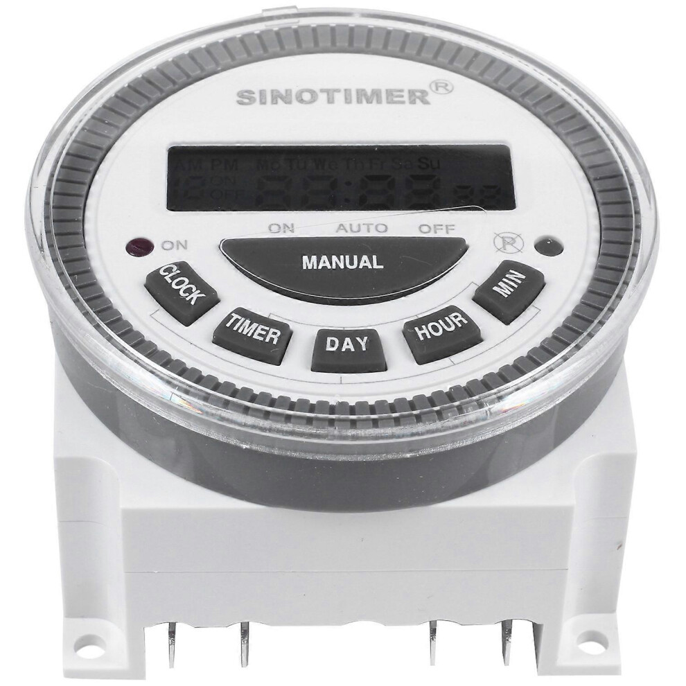 Sinotimer Tm-619H-2 230Vac 7 Days Weekly Programmable Digital Timer Lighting Switch Output 220V Volt 6935159258061