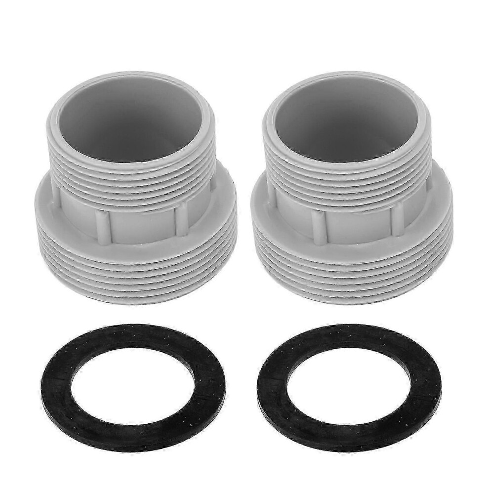 2PCS Pool Hose Conversion Adapter Plastic Universal Pool Filter Pump Hose Adapter with Connector Gaskets for Intex 4560 for 58254 NO.3275-image-OPC-PKHVGZP-NEW