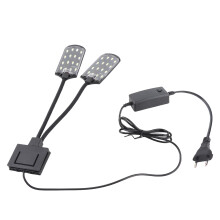 AC220V 10W 32 LED Aquarium Light with Flexible Neck 310mm White