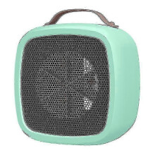 Battery Powered Space Heater - Compact Electric Mini Fan Heater With Thermostat