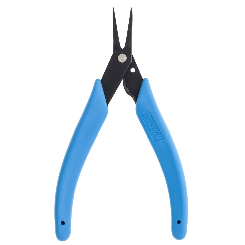 450SBN Bent Nose Pliers - Serrated Tips, Needle Nose Style, Steel Construction
